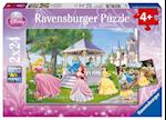 Disney: Zauberhafte Prinzessinnen. Puzzle 2 x 24 Teile
