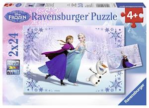 Disney Frozen: Schwestern für immer. Puzzle 2 x 24 Teile