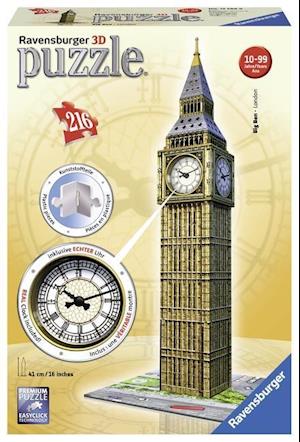 Big Ben + Uhr. 3D-Puzzle 216 Teile