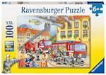 Unsere Feuerwehr. Puzzle 100 Teile XXL