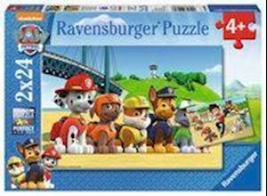 Heldenhafte Hunde. Puzzle 2 x 24 Teile