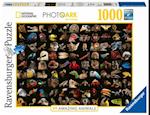 99 Atemberaubende Tiere. Puzzle 1000 Teile