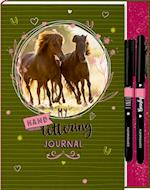 Notizbuch mit Extras - Pferdefreunde - My Handlettering Journal