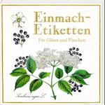 Etikettenbüchlein - Einmach-Etiketten (Sammlung Augustina)