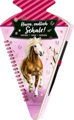 Schultüten-Kratzelbuch - Hurra, endlich Schule! - Kratzeln, Malen, Eintragen (Pferdefreunde)