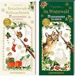 Kreativkalender-Sortiment Im Winterwald / Bezaubernde Weihnachtszeit