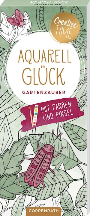 Aquarell-Glück Gartenzauber