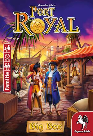 Få Port Royal Big Box (deutsch) som Brætspil bog på flersproget