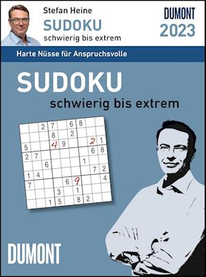 Stefan Heine Sudoku schwierig bis extrem 2023 - Tagesabreißkalender -11,8x15,9