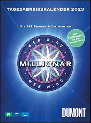 Wer wird Millionär 2023 Tagesabreißkalender - 11,8x15,9