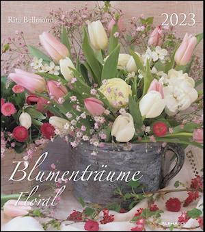 Blumenträume 2023 - Wand-Kalender - 30x34