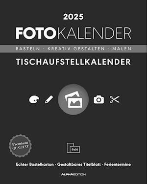 Få Creative Line Tischaufsteller hoch 2025 - Kreativ-Kalender - DIY-Kalender - Kalender-zum 