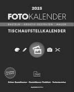 Creative Line Tischaufsteller hoch 2025 - Kreativ-Kalender - DIY-Kalender - Kalender-zum-Basteln - Tischkalender - 16x20