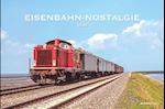 Eisenbahn-Nostalgie 2025 - Bildkalender 49,5x33 cm - Technikkalender - klassische Lokomotiven - Züge - Wandkalender - Wandplaner