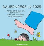 Bauernregeln 2025 - Postkarten-Kalender - Kalender-mit-Postkarten - zum-raustrennen - 16x17