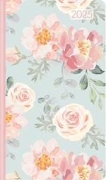 Ladytimer Slim Roses 2025 - Taschen-Kalender 9x15,6 cm - Rosen - Weekly - 128 Seiten - Notiz-Buch - Alpha Edition