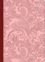 Daily Journal Style Paisley 2025 - Taschen-Kalender A6 - Leuchtturm - Day By Day - 352 Seiten - Notiz-Buch - Alpha Edition