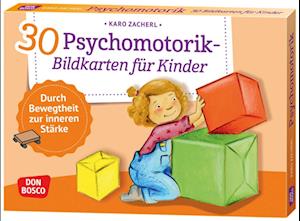 30 Psychomotorik-Bildkarten für Kinder