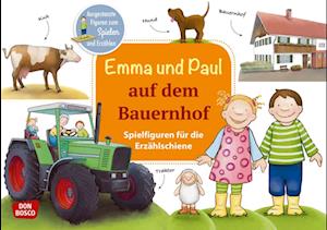 Emma und Paul auf dem Bauernhof.