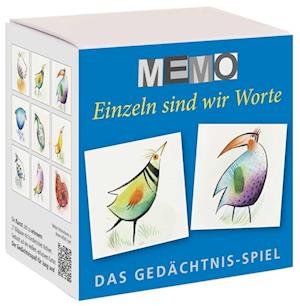 Memo-Spiel - Einzeln sind wir Worte