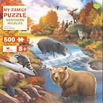 My Family Puzzle - Northern Wildlife 500 Teile