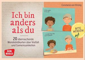 Ich bin anders als du - Ich bin wie du: 20 überraschende Wendebildkarten über Vielfalt und Gemeinsamkeiten