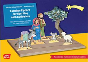 Eselchen Zippora auf dem Weg nach Bethlehem.