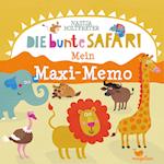 Die bunte Safari - Mein Maxi-Memo