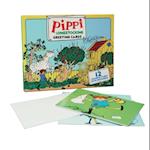 Pippi Langstrømpe - Kunstkort