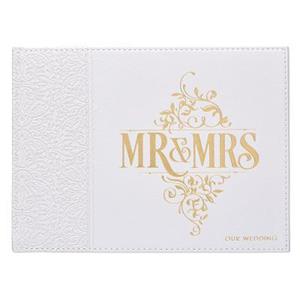 Guest Book Lux-Leather MR & Mrs