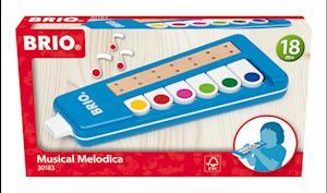 30183 BRIO Kinder Melodica - Spielzeuginstrument für Kleinkinder ab 18 Monate