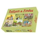 Pettson & Findus billedklodser - 6 klodser  (plastet)