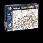 Jan van Haasteren - Es geht nur bergab - 1000 Teile