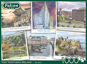 Visit Northern Ireland - 1000 Teile