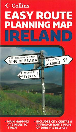 Ireland, Easy Route Planning Map 1:560.000*