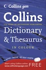 Collins Gem Dictionary and Thesaurus