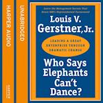 Who Says Elephants Can’t Dance