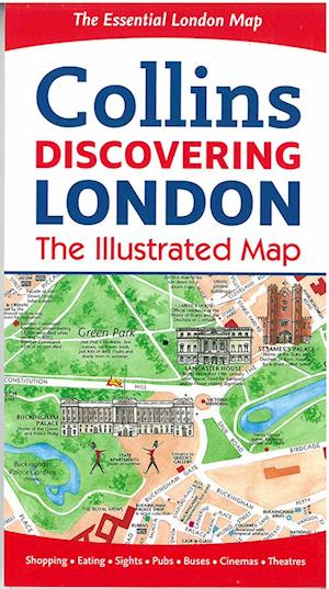 London Illustrated Map, Collins Discovering
