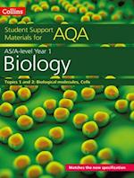 AQA A Level Biology Year 1 & AS Topics 1 and 2