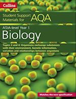 AQA A Level Biology Year 1 & AS Topics 3 and 4