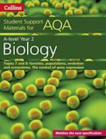 AQA A Level Biology Year 2 Topics 7 and 8