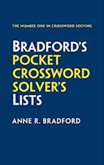 Bradford’s Pocket Crossword Solver’s Lists