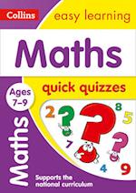 Maths Quick Quizzes Ages 7-9