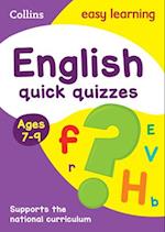 English Quick Quizzes Ages 7-9