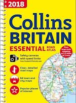 2018 Collins Essential Road Atlas Britain