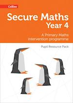 Secure Year 4 Maths Pupil Resource Pack