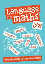 Year 3 Language for Maths Teacher Resources