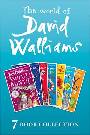 World of David Walliams: 7 Book Collection (The Boy in the Dress, Mr Stink, Billionaire Boy, Gangsta Granny, Ratburger, Demon Dentist, Awful Auntie)