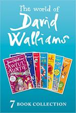 World of David Walliams: 7 Book Collection (The Boy in the Dress, Mr Stink, Billionaire Boy, Gangsta Granny, Ratburger, Demon Dentist, Awful Auntie)