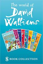 World of David Walliams: 8 Book Collection (The Boy in the Dress, Mr Stink, Billionaire Boy, Gangsta Granny, Ratburger, Demon Dentist, Awful Auntie, Grandpa's Great Escape)